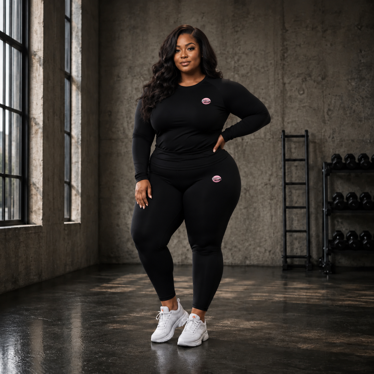 Black Athleisure Set