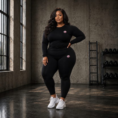 Black Athleisure Set
