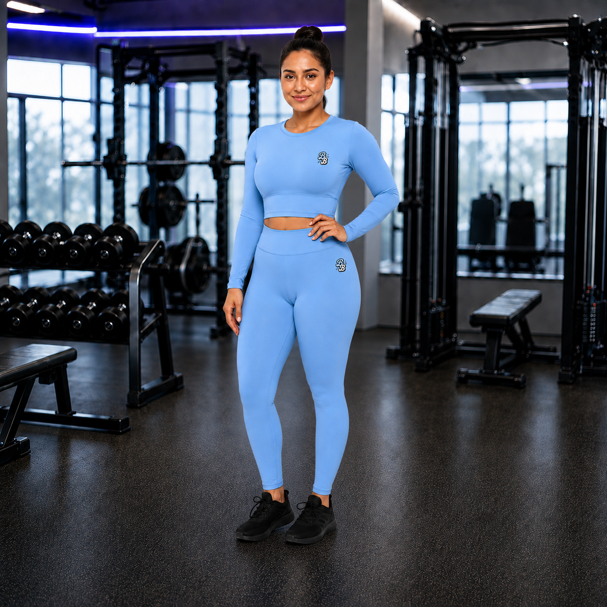 Blue Athleisure Set