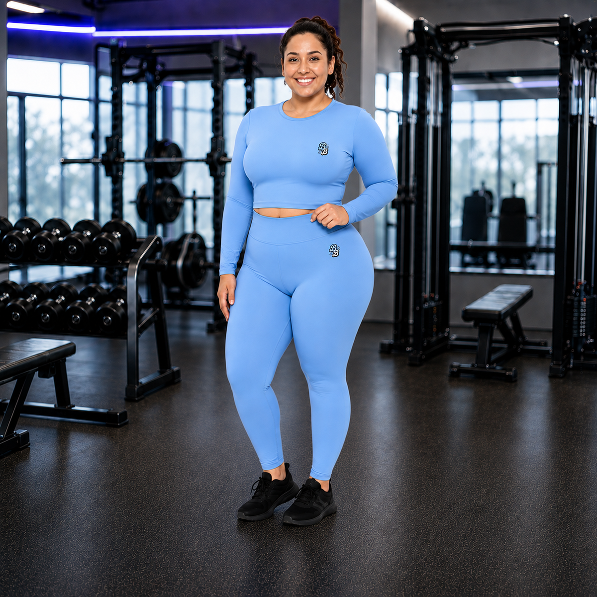 Blue Athleisure Set