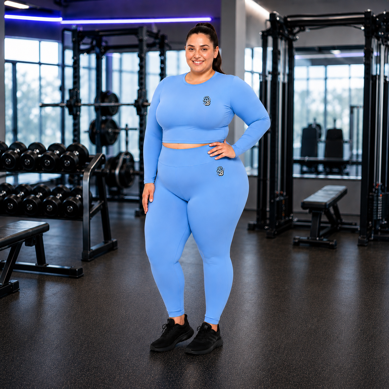 Blue Athleisure Set