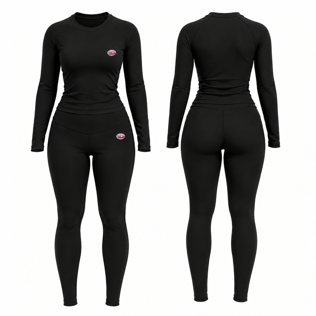 Black Athleisure Set