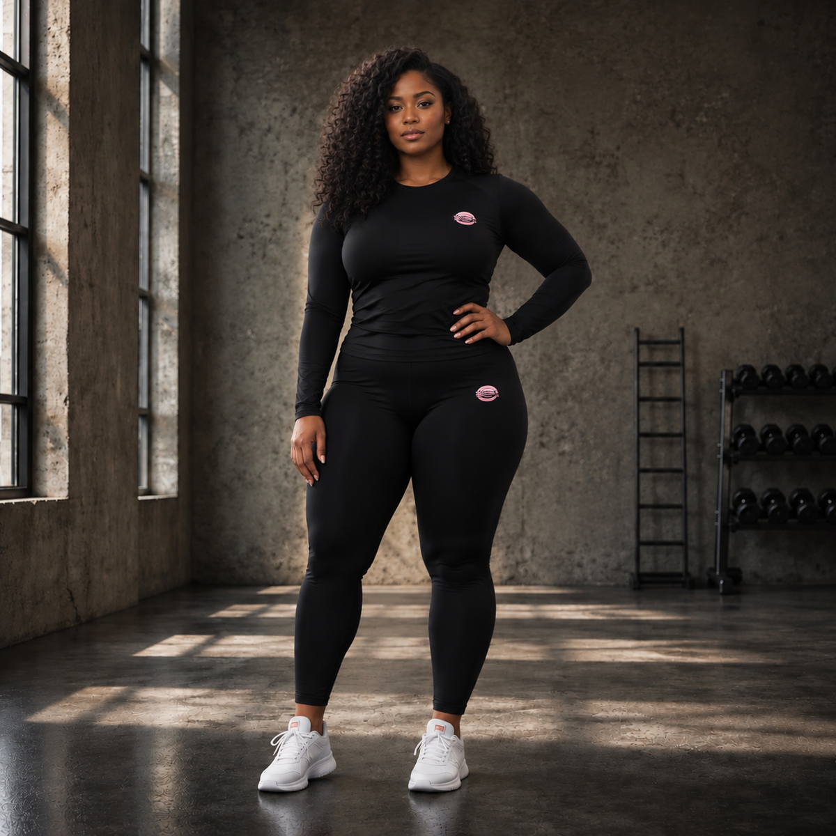 Black Athleisure Set