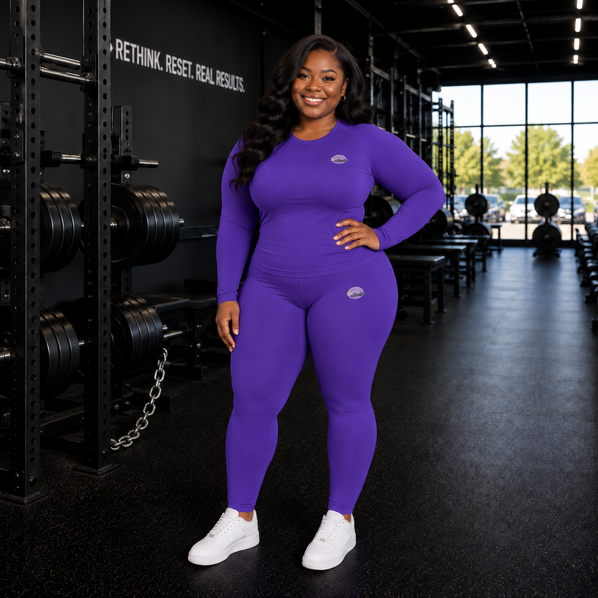 Purple Athleisure Set