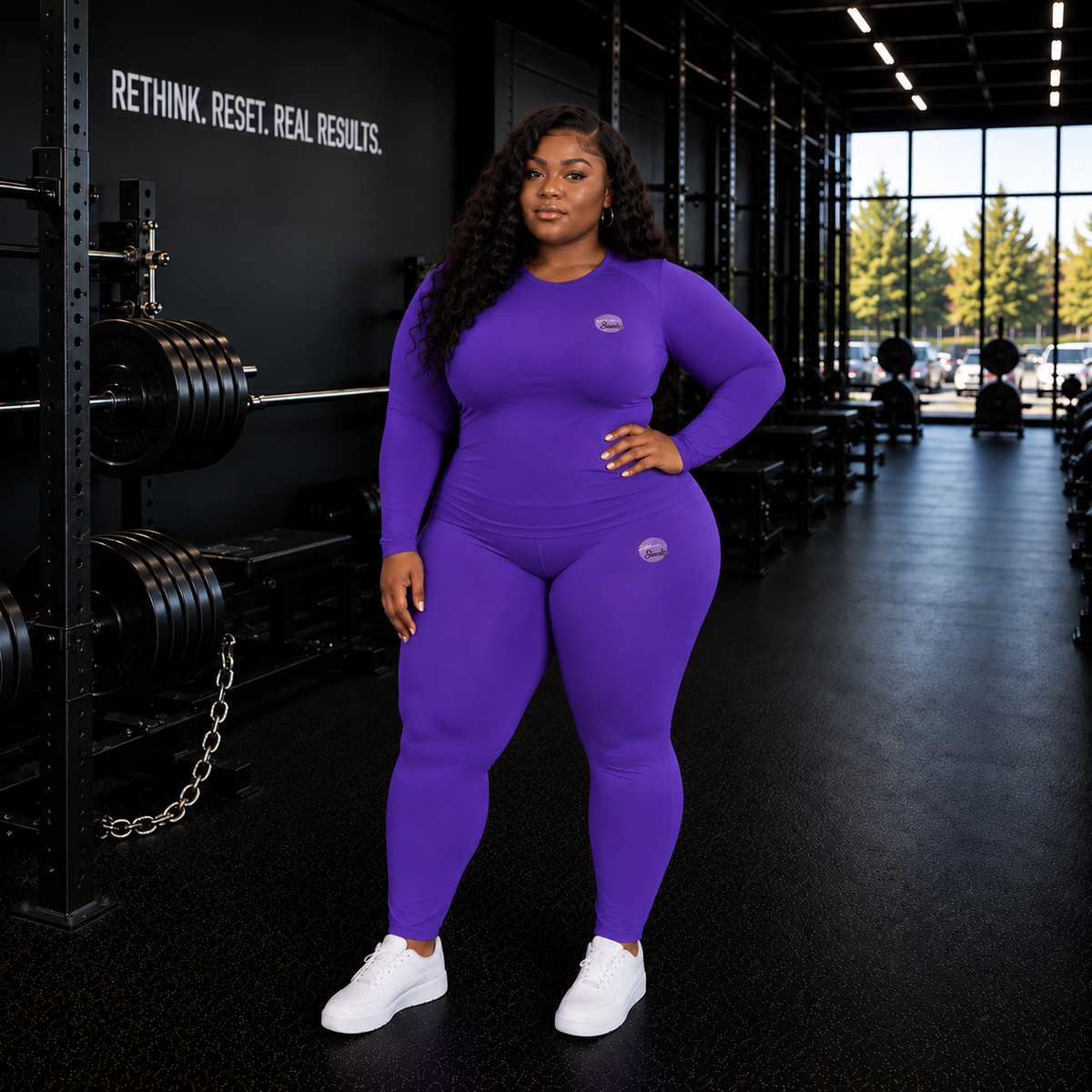 Purple Athleisure Set
