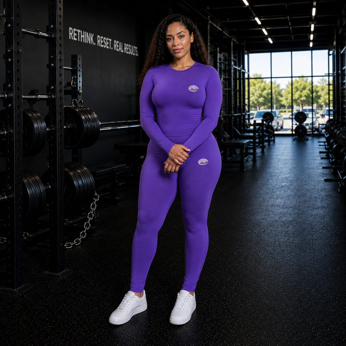 Purple Athleisure Set