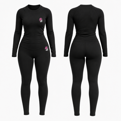 Black Athleisure Set