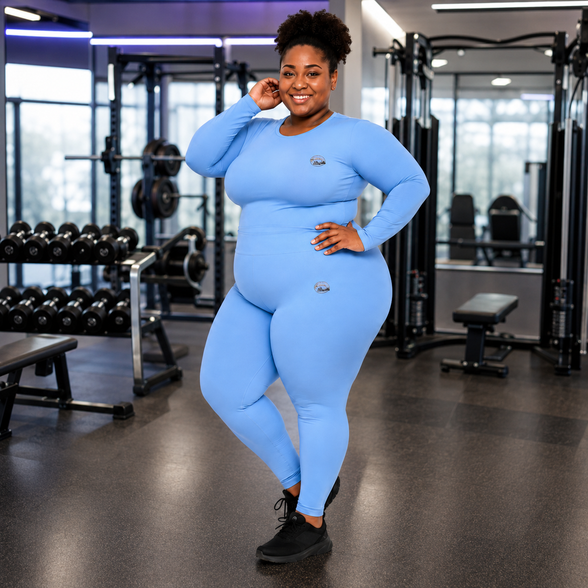 Blue Athleisure Set
