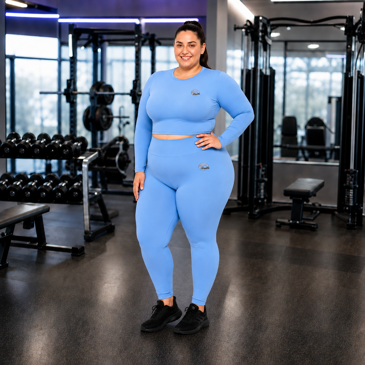 Blue Athleisure Set