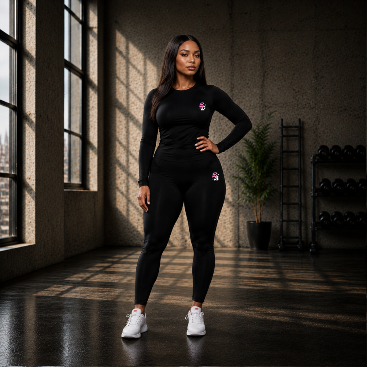 Black Athleisure Set