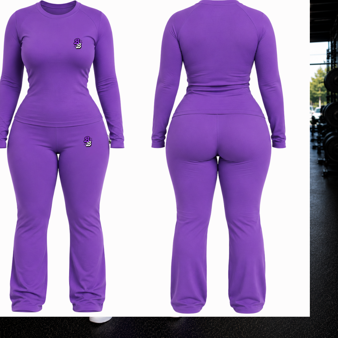 Purple Athleisure Set
