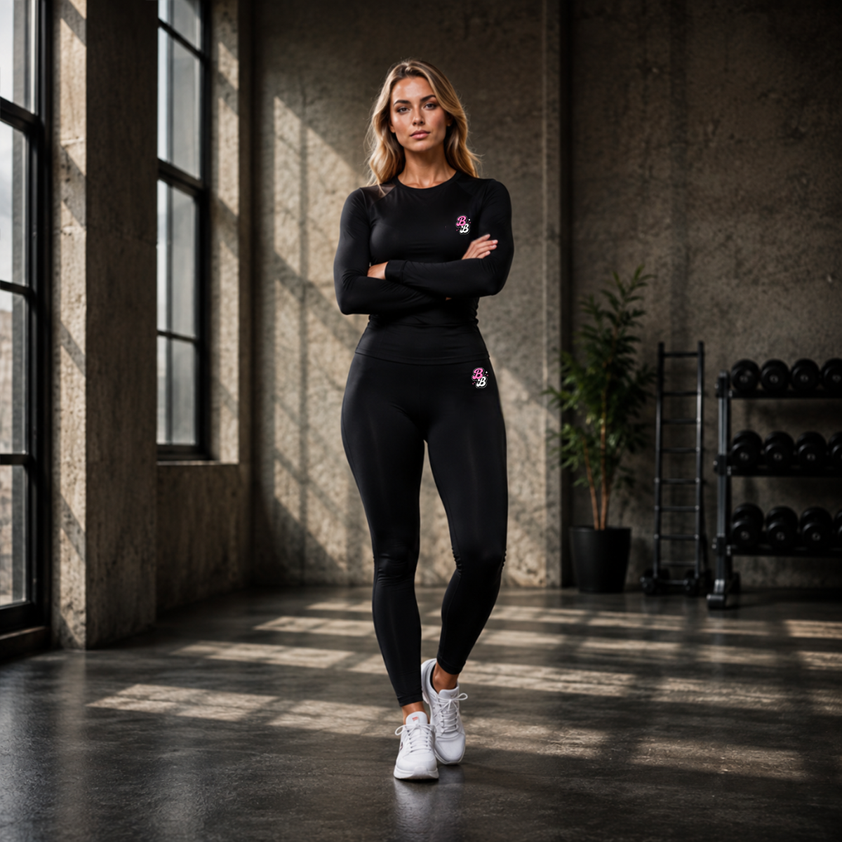 Black Athleisure Set